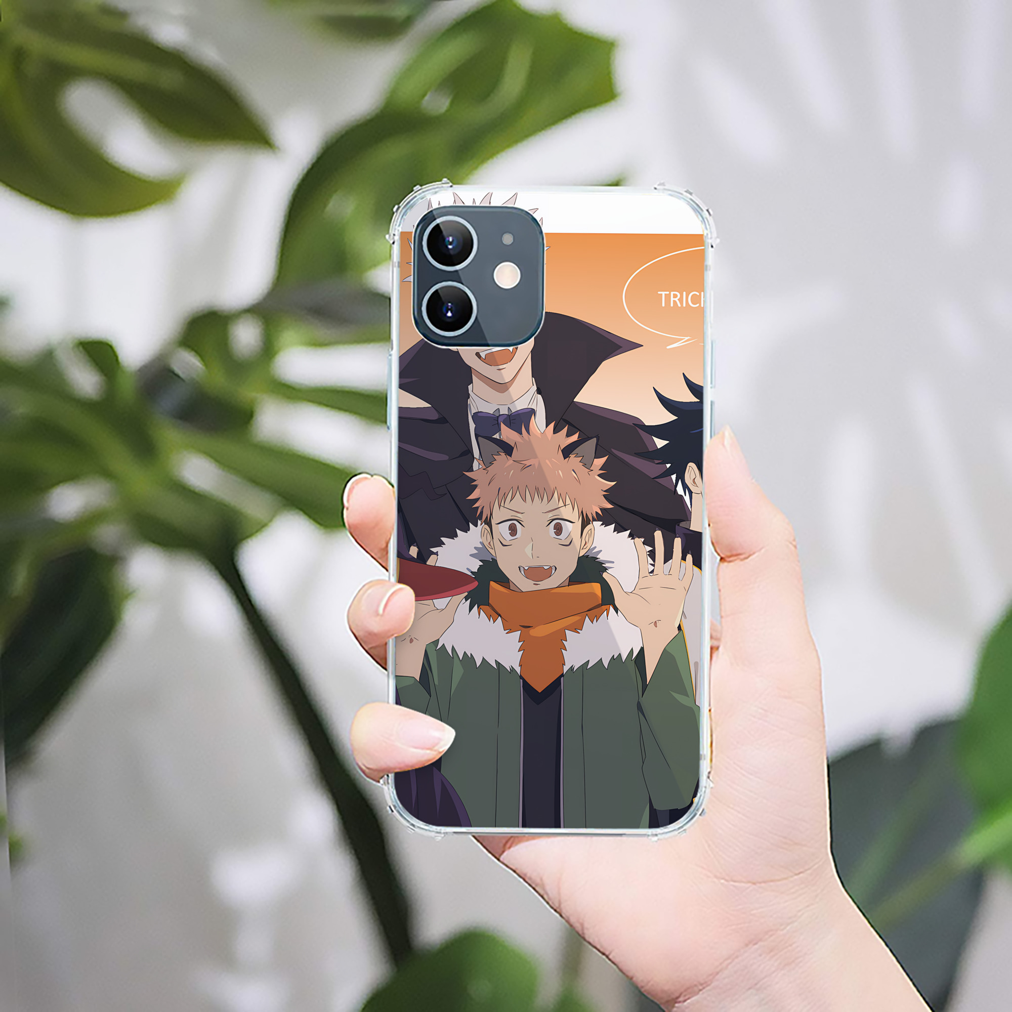 （画像用） SPY×FAMILY间谍家家酒 【iPhone 12シリーズ対応】透明スマホケース（クリアソフトケース）